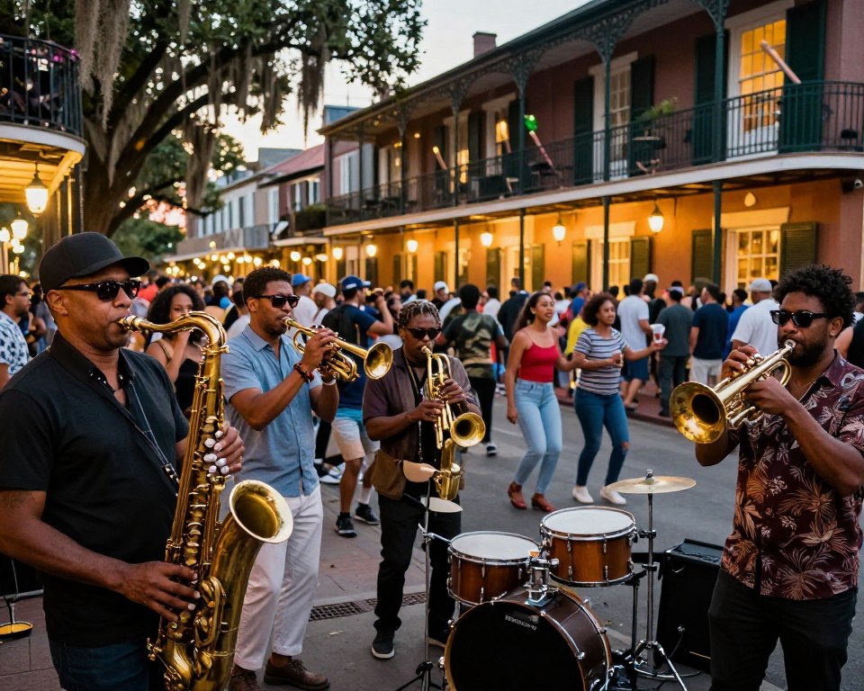 Jazz in New Orleans Livemusik