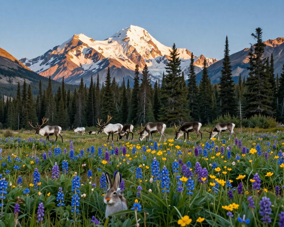 Tierwelt Denali National Park
