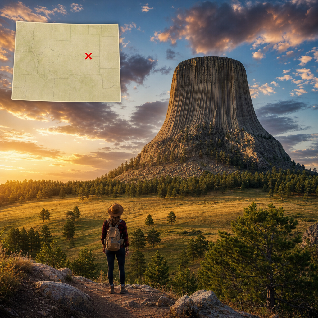 Devils Tower National Monument in Wyoming