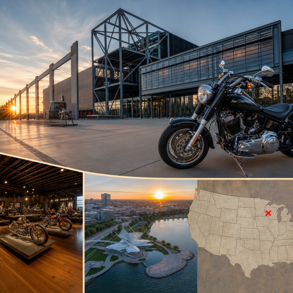 Harley-Davidson Museum in Wisconsin