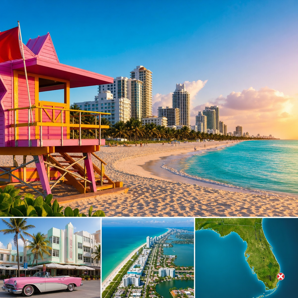 Miami Beach in Florida