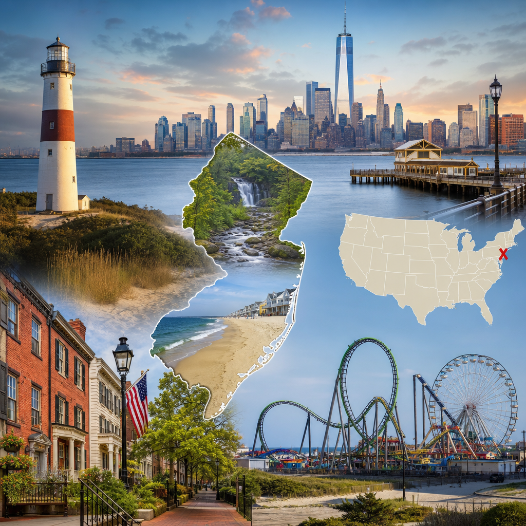 New Jersey Reiseführer: Sehenswürdigkeiten, Highlights & Reisetipps