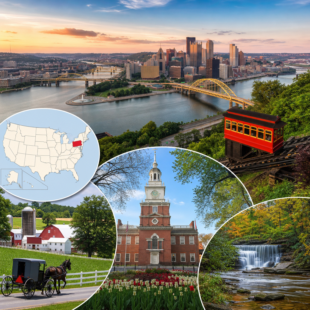 Pennsylvania Reiseführer: Sehenswürdigkeiten, Highlights & Reisetipps