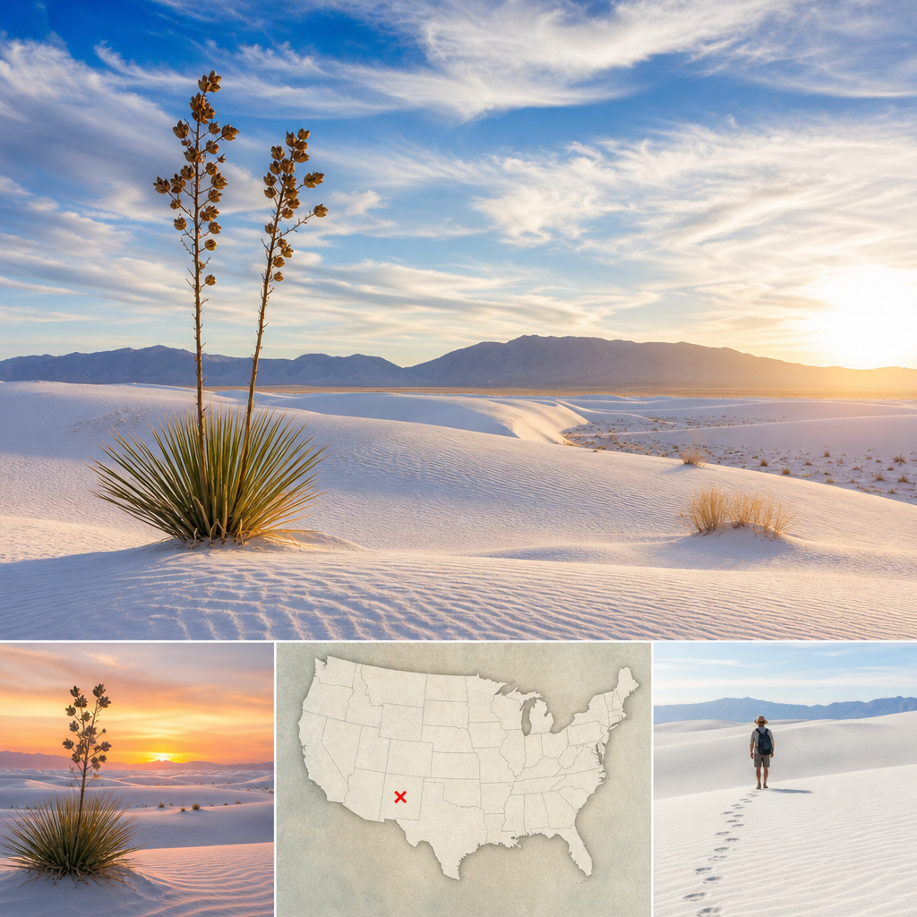White Sands National Park in New Mexico