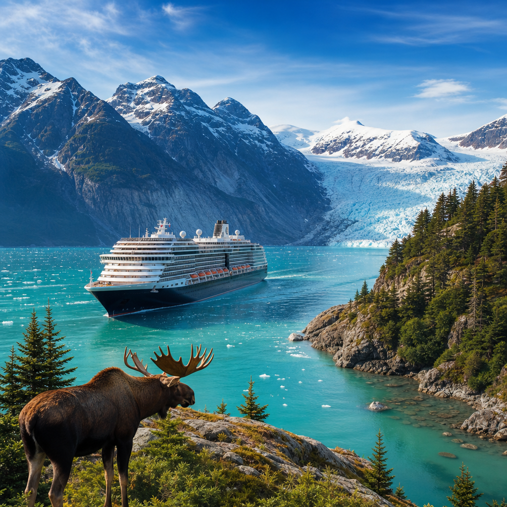 15 Tage Rundreise Kanada und USA-Alaska –  Calgary bis Vancouver und Alaska-Kreuzfahrt mit der Koningsdam All Inclusive